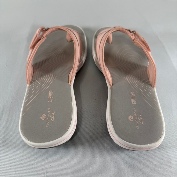 Cloudsteppers by Clarks Pink and Gray Casual Sandals - Picture 3 of 9